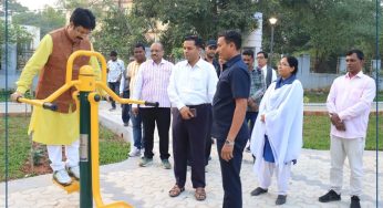 H&UD Minister Inaugurates Three Parks and Musical Fountain in Bhubaneswar