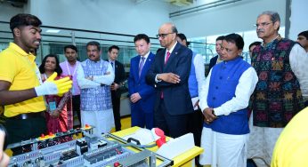 President of Singapore Visits Bhubaneswar’s World Skill Center, Strengthening Odisha-Singapore Ties