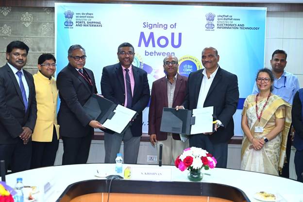 DGS and C-DAC Sign Landmark MoU to Revolutionize India’s Maritime Sector