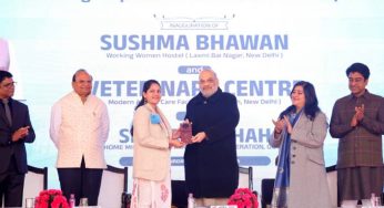 Amit Shah Inaugurates Sushma Bhawan and Veterinary Hospital, Highlights Urban Development Achievements Under Modi Govt