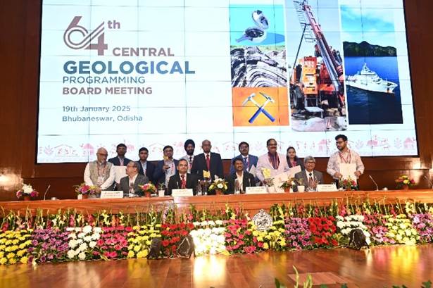 64th Central Geological Programming Board Meeting Held in Bhubaneswar