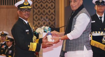 Rajnath Singh Confers Gallantry and Meritorious Service Medals at 18th Indian Coast Guard Investiture Ceremony