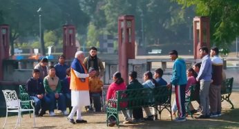 PM Modi Interacts with Students in Pariksha Pe Charcha 2025, Shares Insights on Success, Wellness, and Leadership