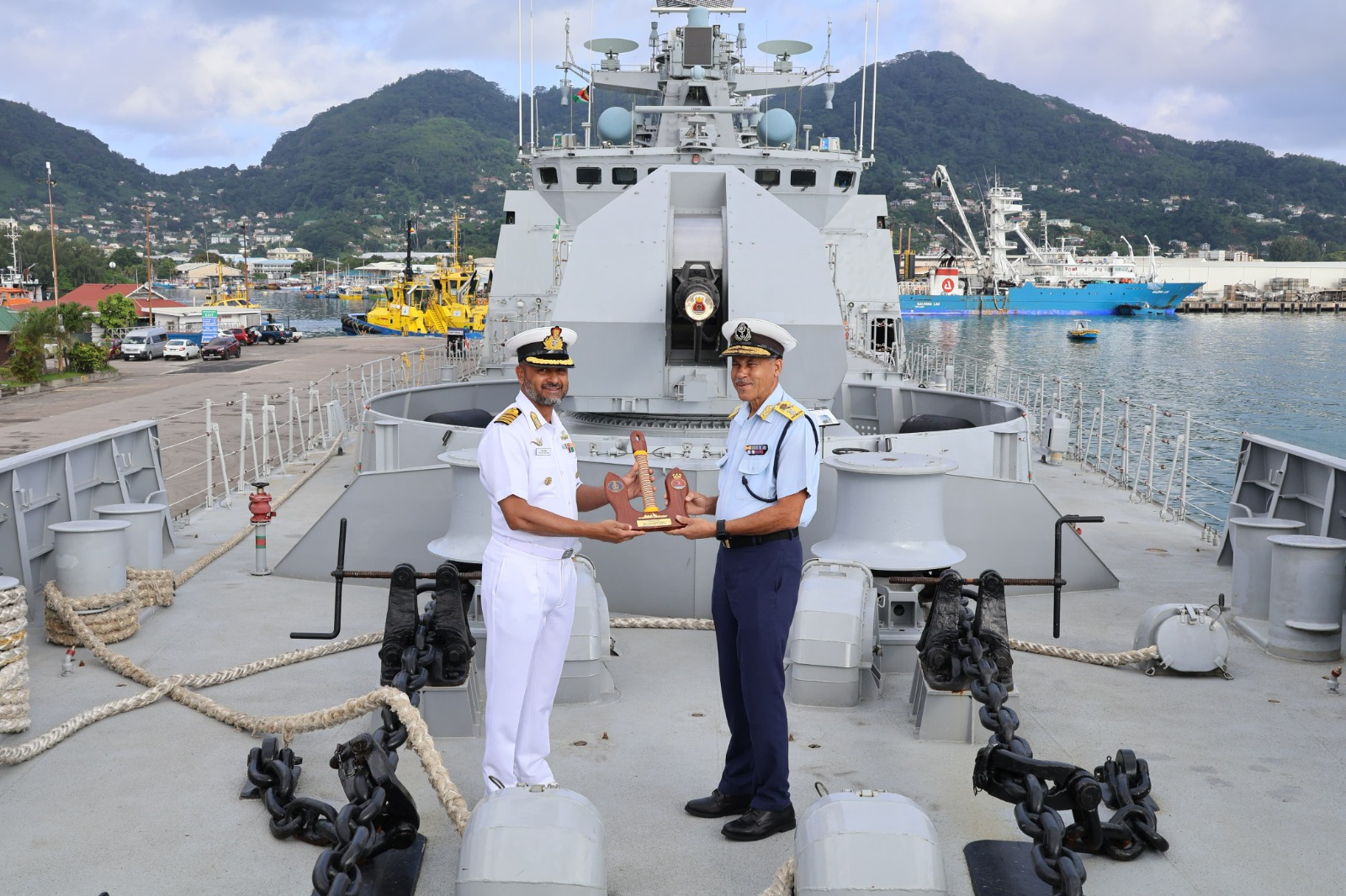 INS Tushil Arrives in Seychelles, Strengthens Bilateral Ties