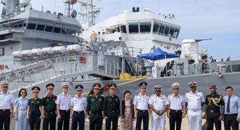 Indian Navy’s First Training Squadron Arrives in Vietnam to Strengthen Maritime Ties