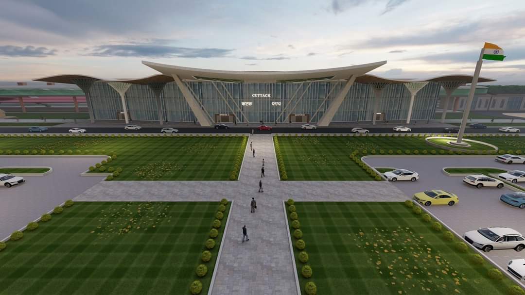 Train Diversions Announced for Cuttack Station Air Concourse Construction; Free Bus Service for Passengers