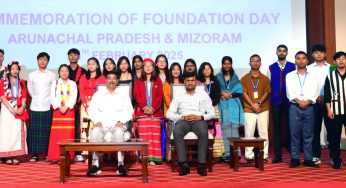 Raj Bhavan Hosts Grand Celebrations for Arunachal Pradesh & Mizoram Foundation Day