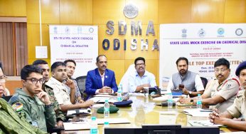 Odisha to Conduct State-Level Mock Exercise on Chemical & Industrial Disaster Management