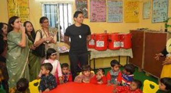Holistic Health Coach Luke Coutinho Visits Anganwadi Centre to Support Poshan Abhiyaan