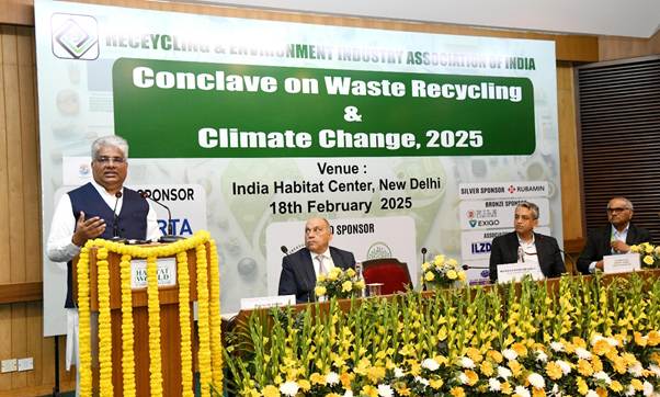 Union Minister Bhupender Yadav Inaugurates Conclave on ‘Waste Recycling & Climate Change 2025’