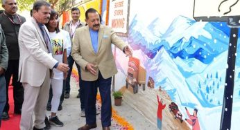 Jitendra Singh Inaugurates India’s First Open Air Art Wall Museum at Mausam Bhawan, Celebrating IMD’s 150 Years of Meteorological Excellence