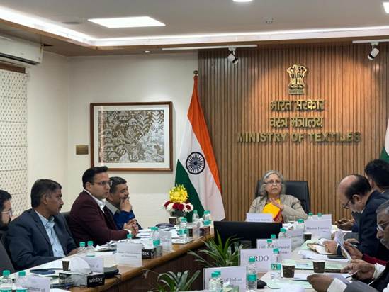 Ministry of Textiles Approves Grants for Startups and Institutes Under National Technical Textiles Mission