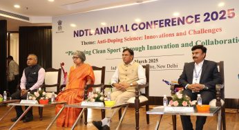 Union Minister Mansukh Mandaviya Inaugurates NDTL Annual Conference 2025 on Anti-Doping Science