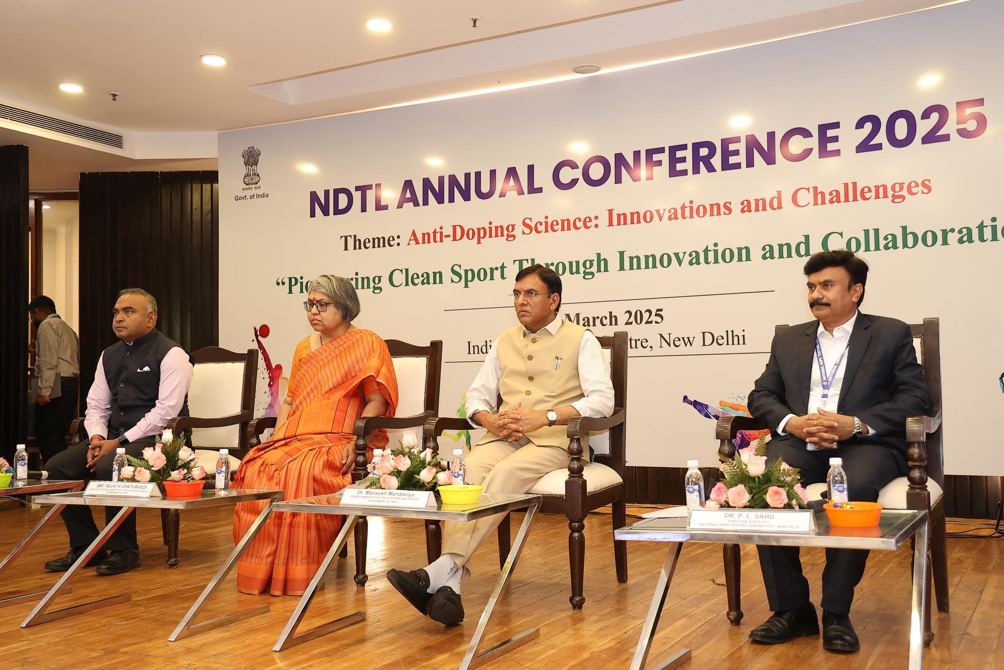 Union Minister Mansukh Mandaviya Inaugurates NDTL Annual Conference 2025 on Anti-Doping Science