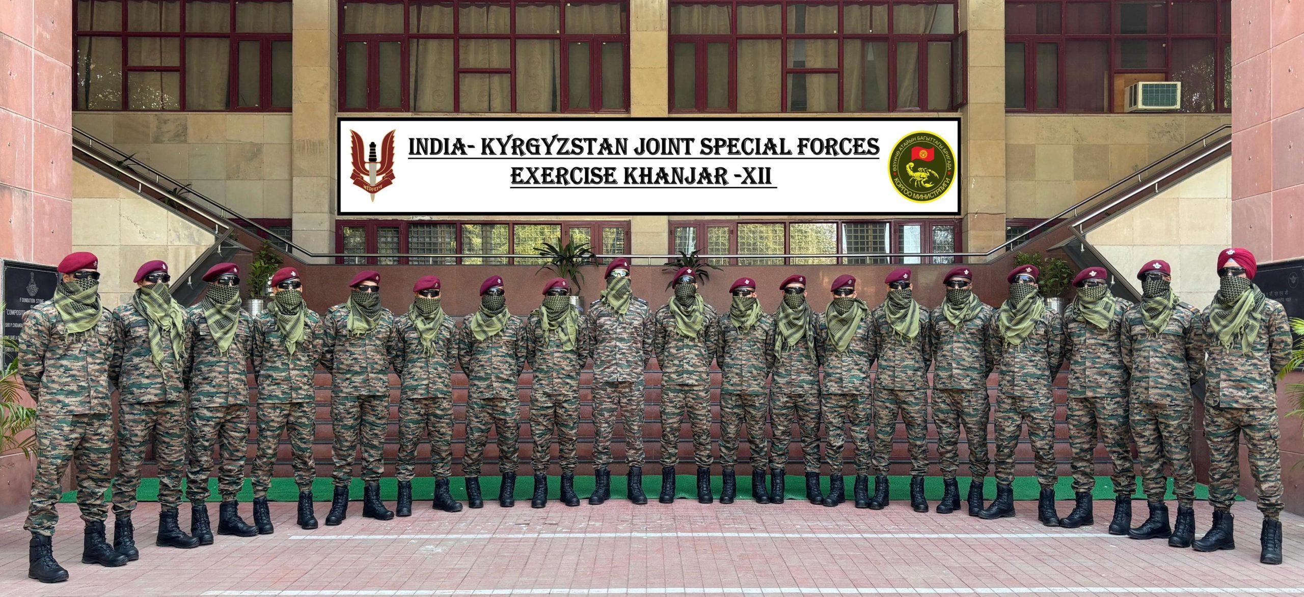 India-Kyrgyzstan Joint Special Forces Exercise KHANJAR-XII Begins March 10