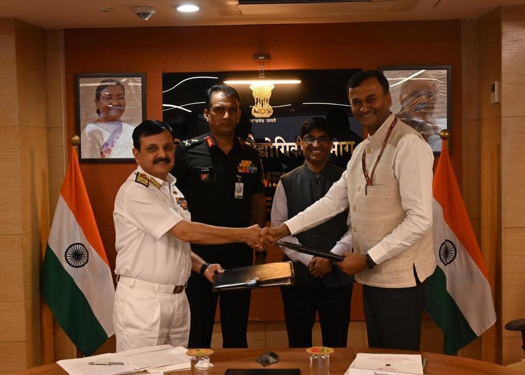 HQ IDS and DST Sign MoU to Boost Defence Research and Technological Innovation