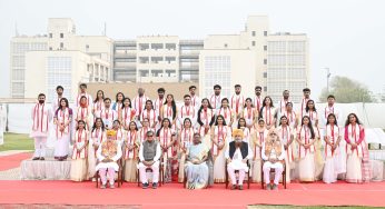 President Murmu Attends Central University of Punjab Convocation, Encourages Students to Embrace Curiosity and Morality