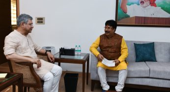 Odisha Housing Minister Discusses Key Railway Projects with Union Minister Ashwini Vaishnaw