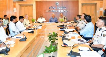 Chief Secretary Manoj Ahuja Chairs High-Level Meeting on Administrative, Security, and Developmental Issues