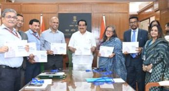 Union Minister CR Paatil Launches ‘Ripples of Change’ Book and Upgraded Jal Shakti Website
