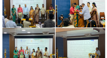 National Workshop on Indian Knowledge Systems Held in Chennai