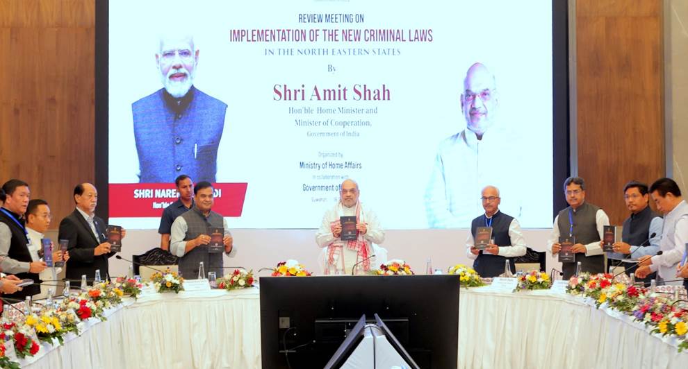 Amit Shah Reviews Implementation of New Criminal Laws in North-East, Calls for Swift Justice