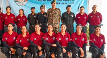 India’s First Tri-Services All-Women Sailing Expedition “Samudra Pradakshina” Sets Sail from Mumbai