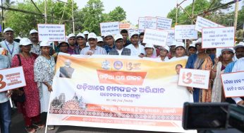 Odia Sign Board Campaign Rally Held in Bhubaneswar to Promote Mother Tongue