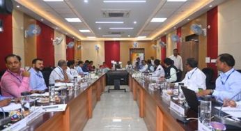 Union Labour Minister Mansukh Mandaviya Reviews Mining Safety at DGMS Headquarters in Dhanbad