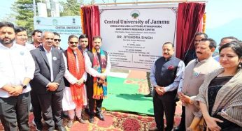 India Opens Himalayan Climate Research Gateway in Jammu & Kashmir, Launches Indo-Swiss Project