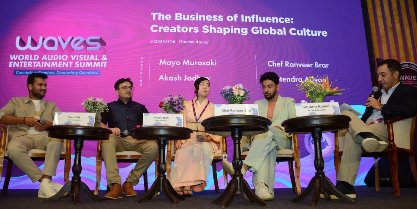 Creators as Culture Shapers: WAVES 2025 Panel Explores the Heart of Digital Influence