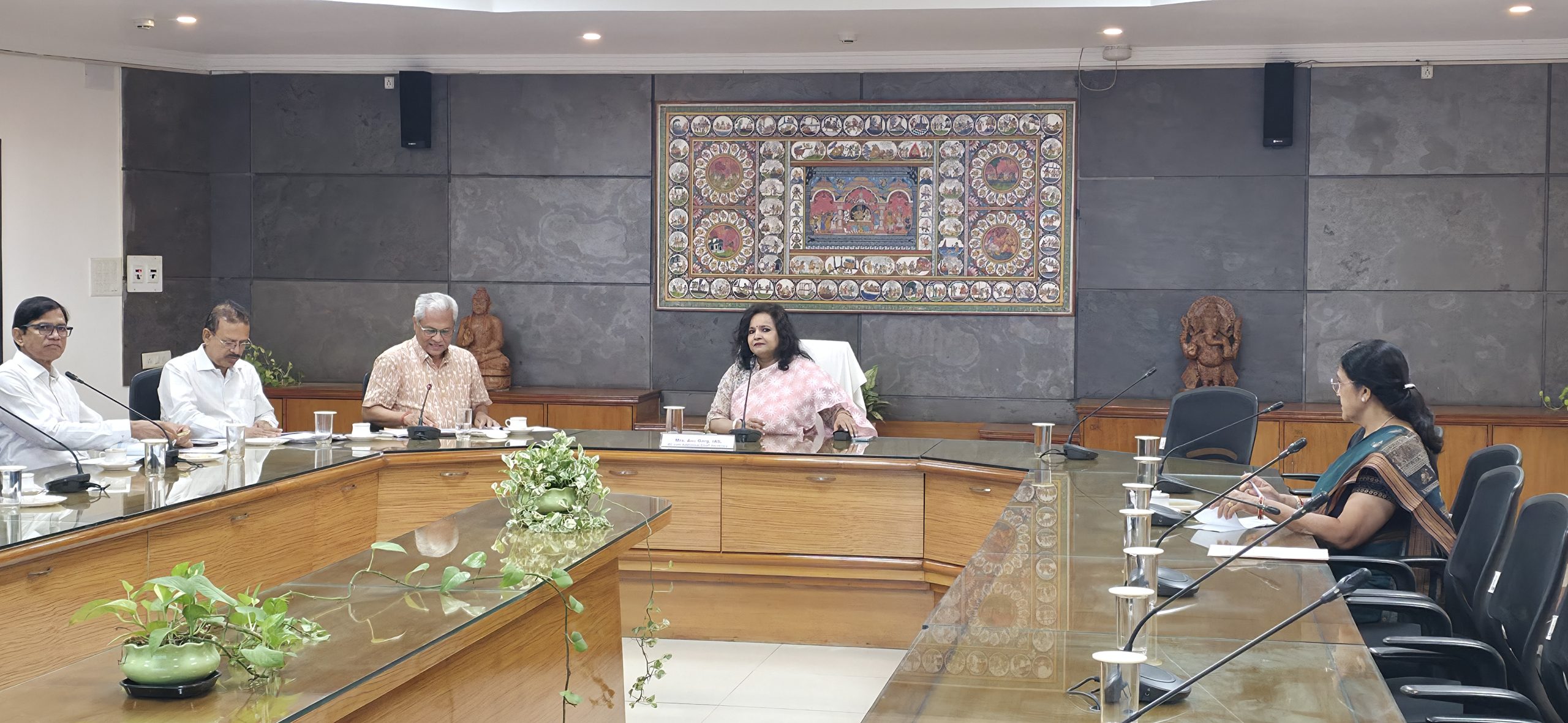 Anu Garg Reviews Canal Works of Anandapur Barrage Project, Reaffirms 2027 Completion Goal