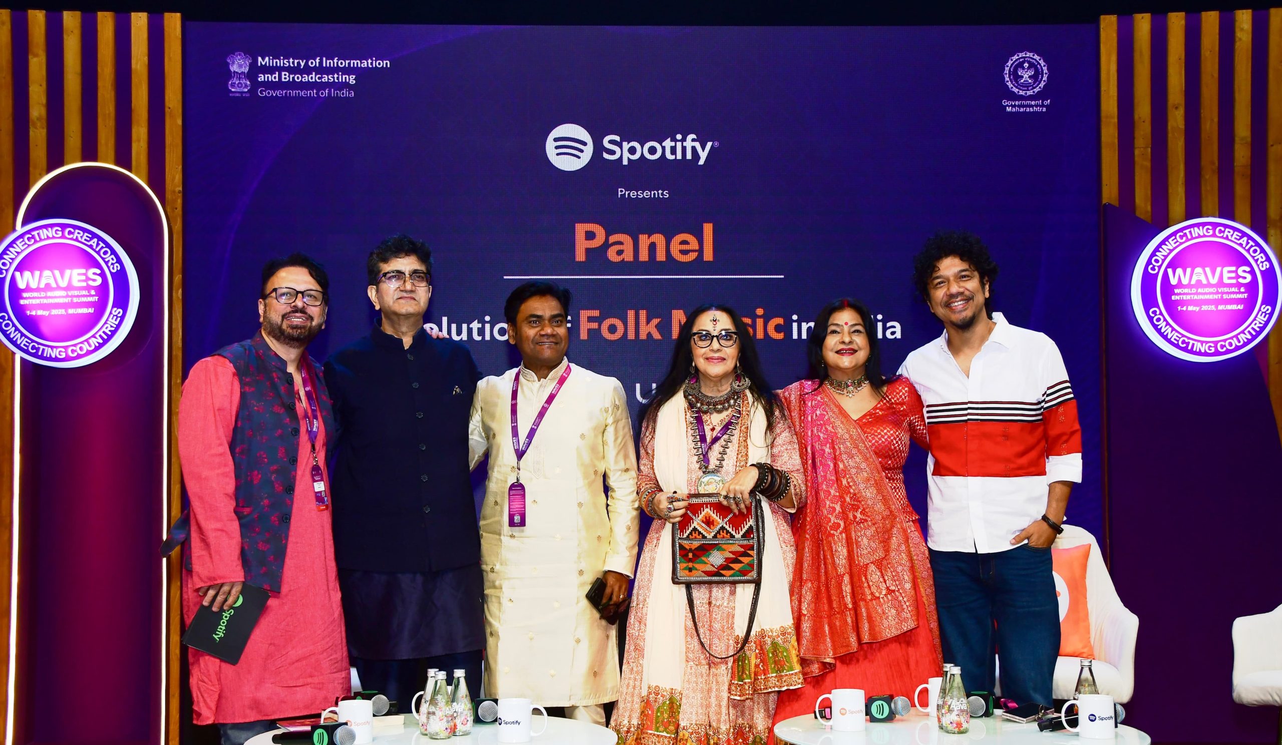 WAVES 2025: Spotify House Session Celebrates Living Legacy of Indian Folk Music