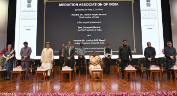 President Murmu Launches Mediation Association of India