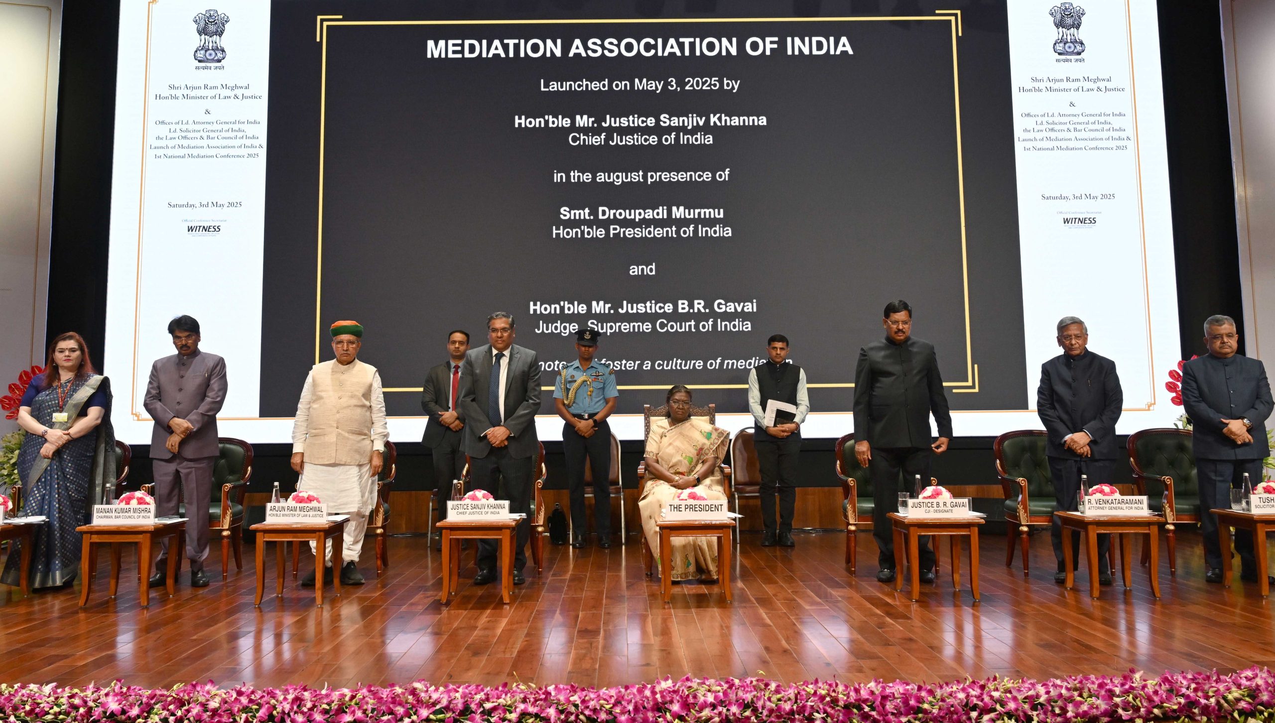 President Murmu Launches Mediation Association of India