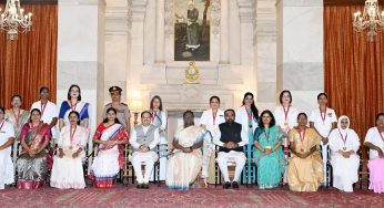 President Murmu Confers National Florence Nightingale Awards 2025 to 15 Outstanding Nursing Professionals