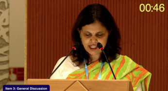 India Reaffirms Commitment to Global Health Equity at 78th World Health Assembly