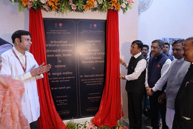 New ESIC Hospital Inaugurated in Himachal’s Kala Amb, Promises Advanced Healthcare for Over 1 Lakh Workers