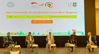 GSDP Conversation Series Concludes in Ranchi, Emphasizing Just Transition in Jharkhand’s Coal Regions