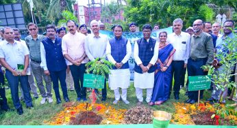 CM Majhi Launches Massive Tree Plantation Drive on World Environment Day, Emphasizes Plastic-Free Future