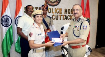 Odisha Constable Honoured for International Success in Jiu-Jitsu