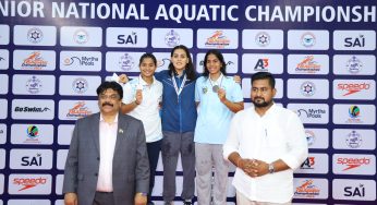 78th Senior National Aquatic Championship Kicks Off in Bhubaneswar with Odisha’s Shristi Upadhaya Winning Gold