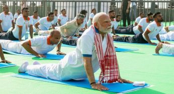 PM Modi Leads 11th International Yoga Day Celebrations from Visakhapatnam’s Coastline, Setting Global Records
