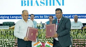 MoPR Signs MoU with Bhashini to Enable Multilingual Access to eGramSwaraj Platform