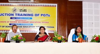 Five-Day Induction Training for Newly Appointed PGT Teachers Begins in Bhubaneswar