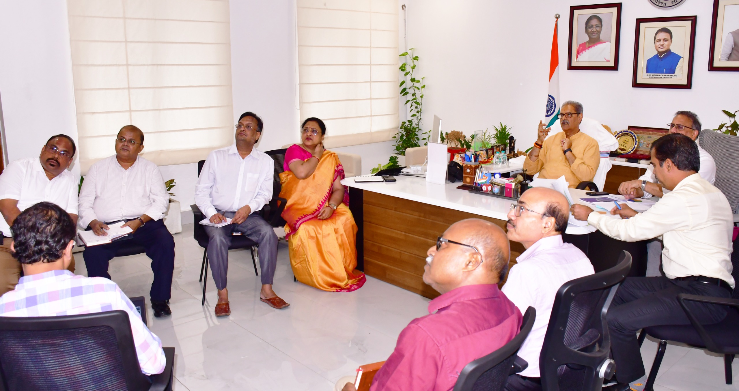 GRIDCO’s Green Energy Projects Reviewed by Deputy Chief Minister Singh Deo
