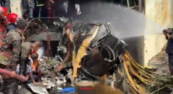 Bangladesh Air Force Jet Crashes into School Building in Dhaka; One Dead, Several Injured