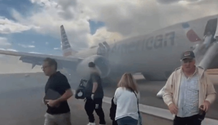 Fire Breaks Out Under American Airlines Jet at Denver Airport; Emergency Evacuation Saves 173 Lives