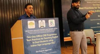National Workshop Highlights Best Practices for Teaching English to Deaf Students Using Indian Sign Language