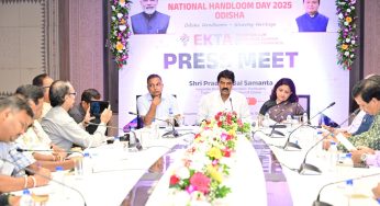 Odisha Gears Up to Celebrate National Handloom Day 2025 with ‘EKTA’ and Grand Exhibition